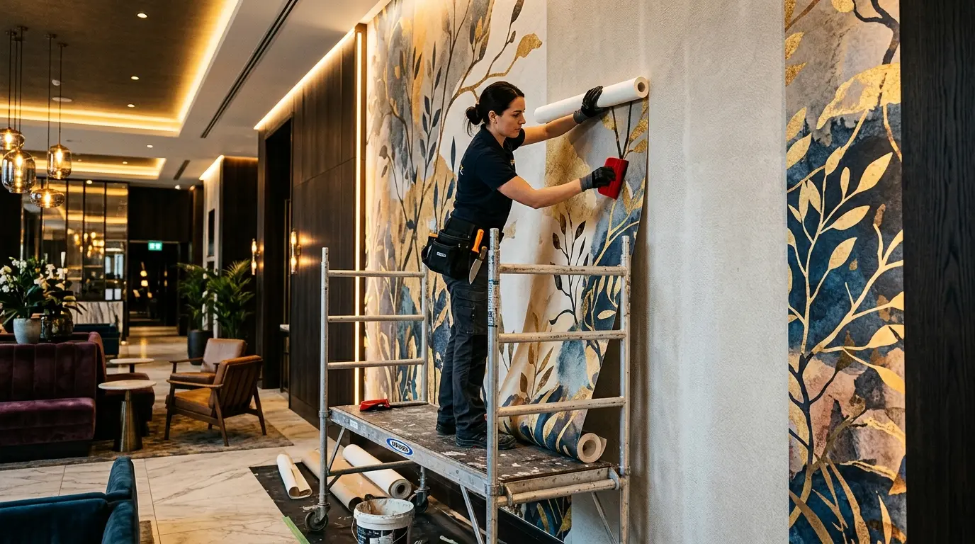 Commercial Wallcovering by Yukon Wallpapers